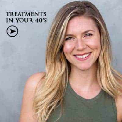 Treatments By Age 40 at Sunset Hills Med Spa Serving Las Vegas, Henderson NV